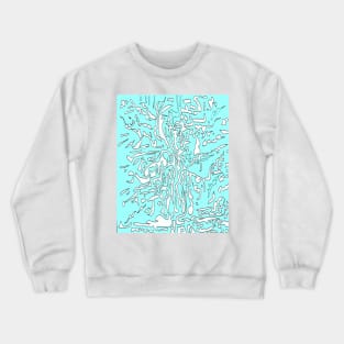 Core issues in blue Crewneck Sweatshirt